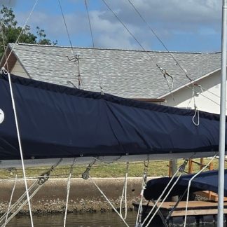 Custom Built Lazy Bag (stack-pack type sailcover)