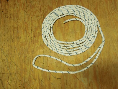 Polyester Rope ( 8mm diameter ). Spliced Premium Quality Double